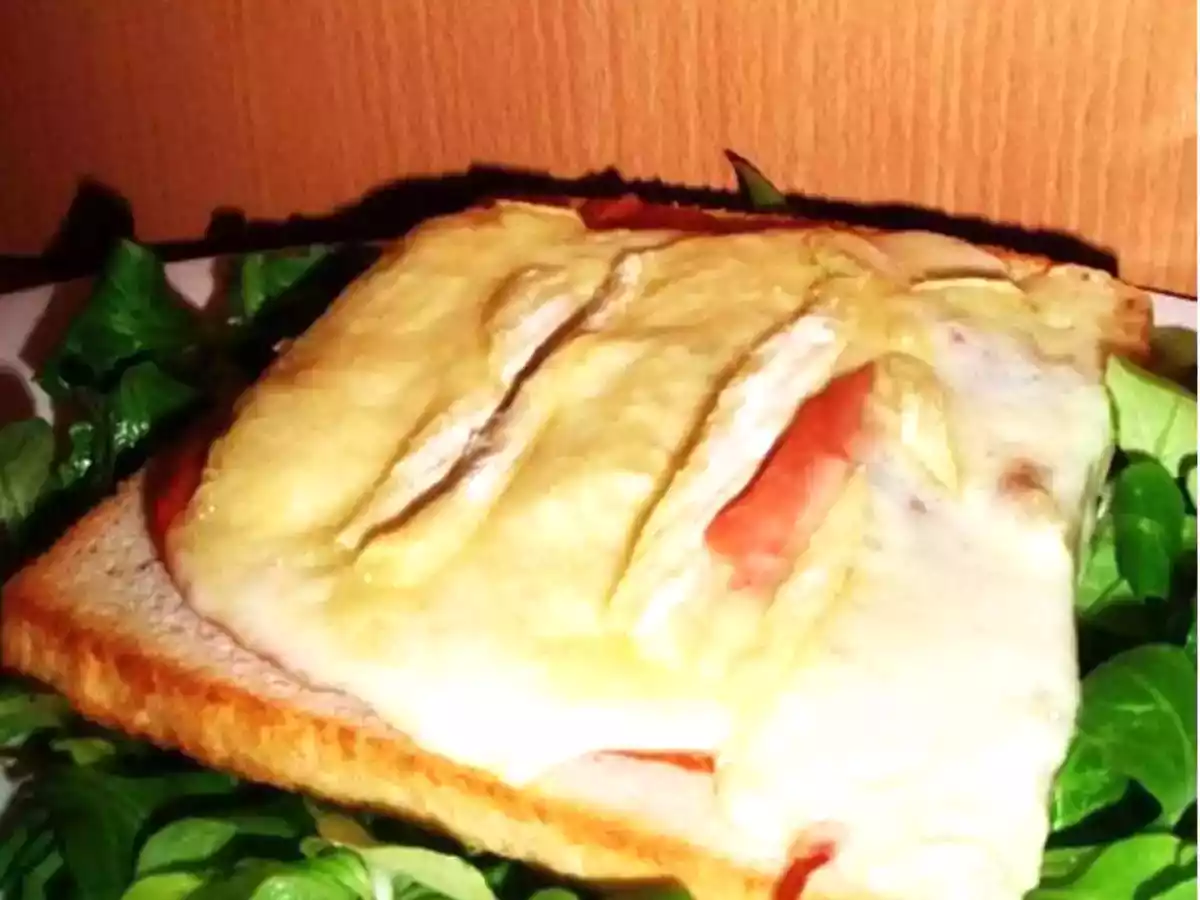 Tartine savoyarde au reblochon