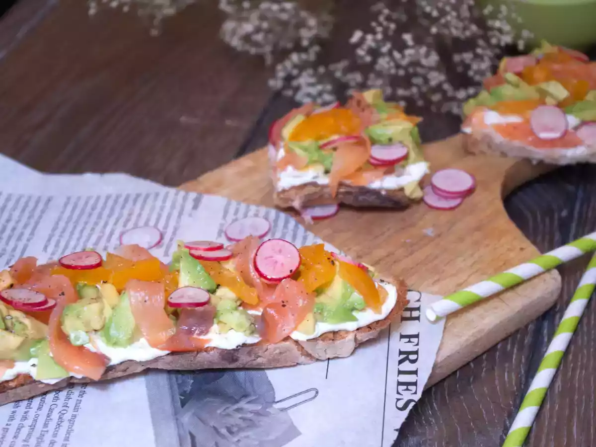 Tartines de printemps