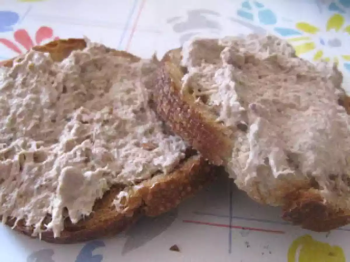 Tartines de rillettes de thon