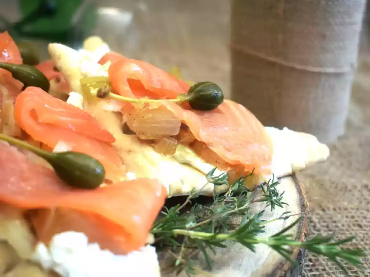 Tartines nordiques au saumon fumé