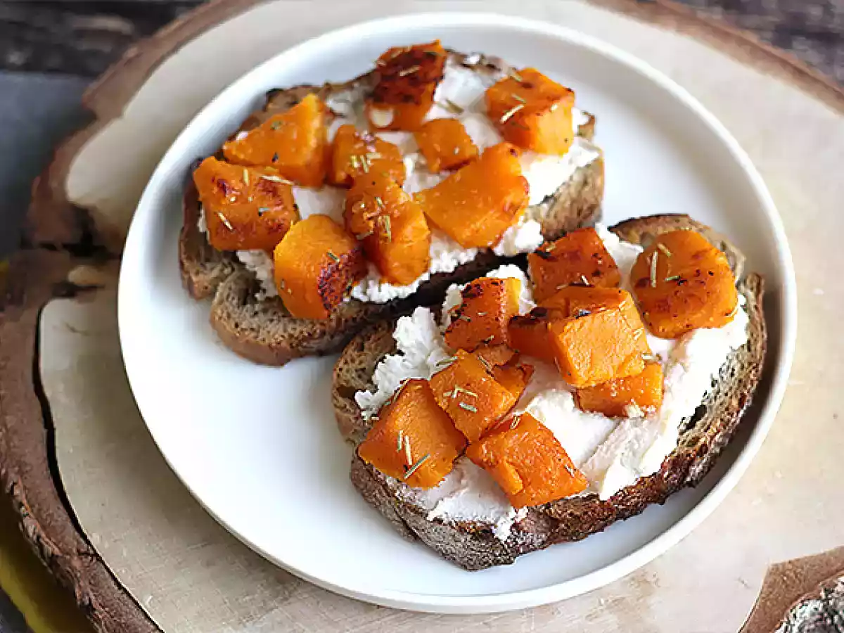 Tartines ricotta butternut et oeuf - photo 5