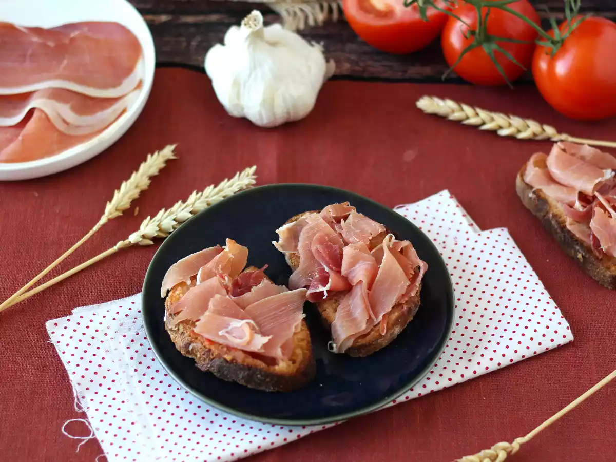 Tartines tomate et jambon serrano - photo 4