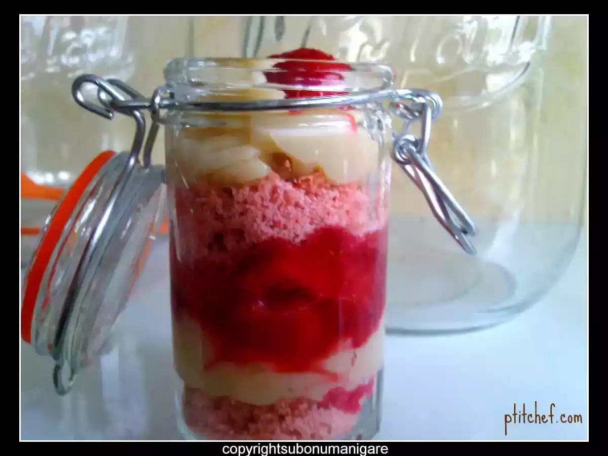 Tartofraises en verrine