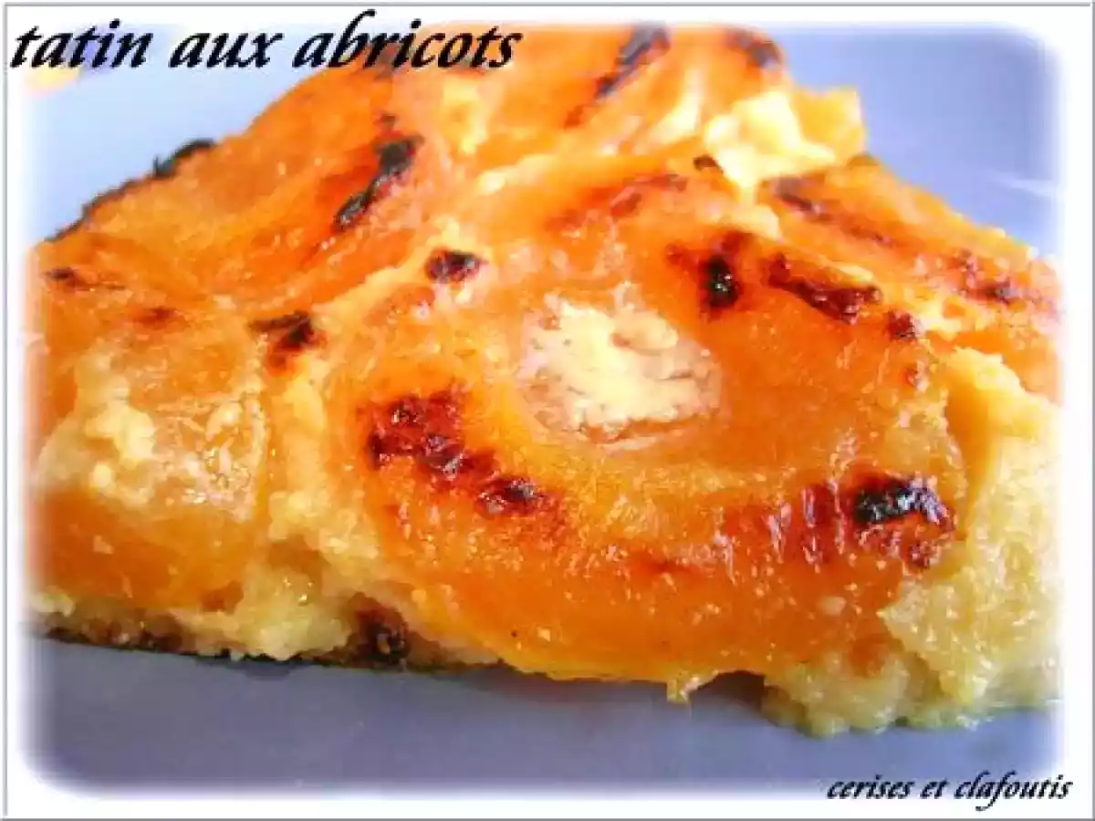 TATIN AUX ABRICOTS ( recette minceur du chef Patrice DEMANGEL ) - photo 2