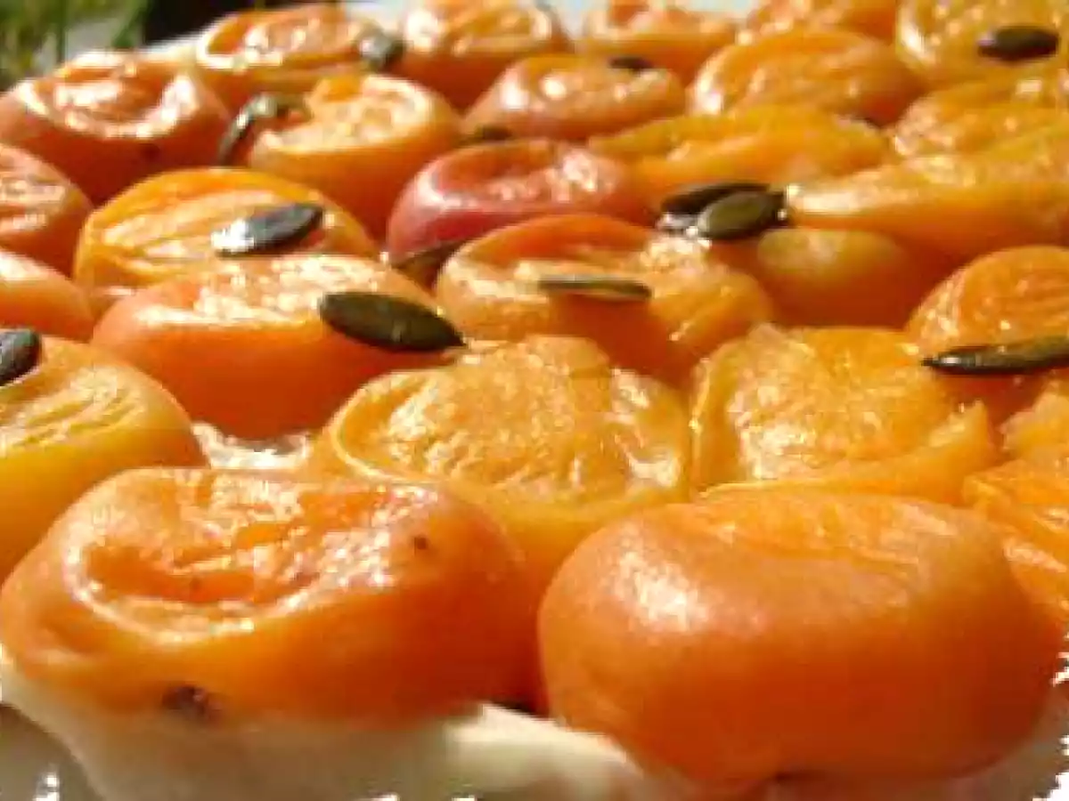 Tatin d'abricots en Filo