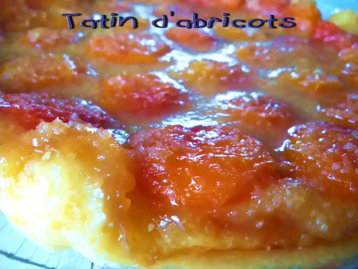 Tatin d'abricots et amande