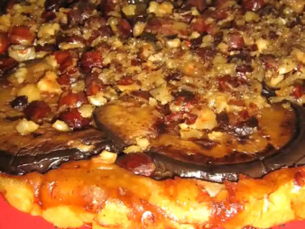 Tatin d'aubergines
