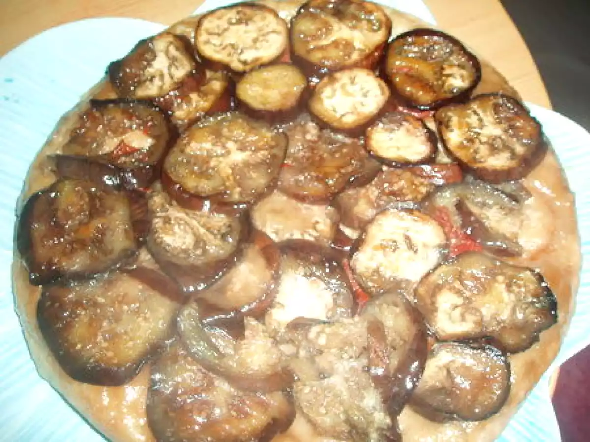 Tatin d'aubergines aux tomates confites - photo 2