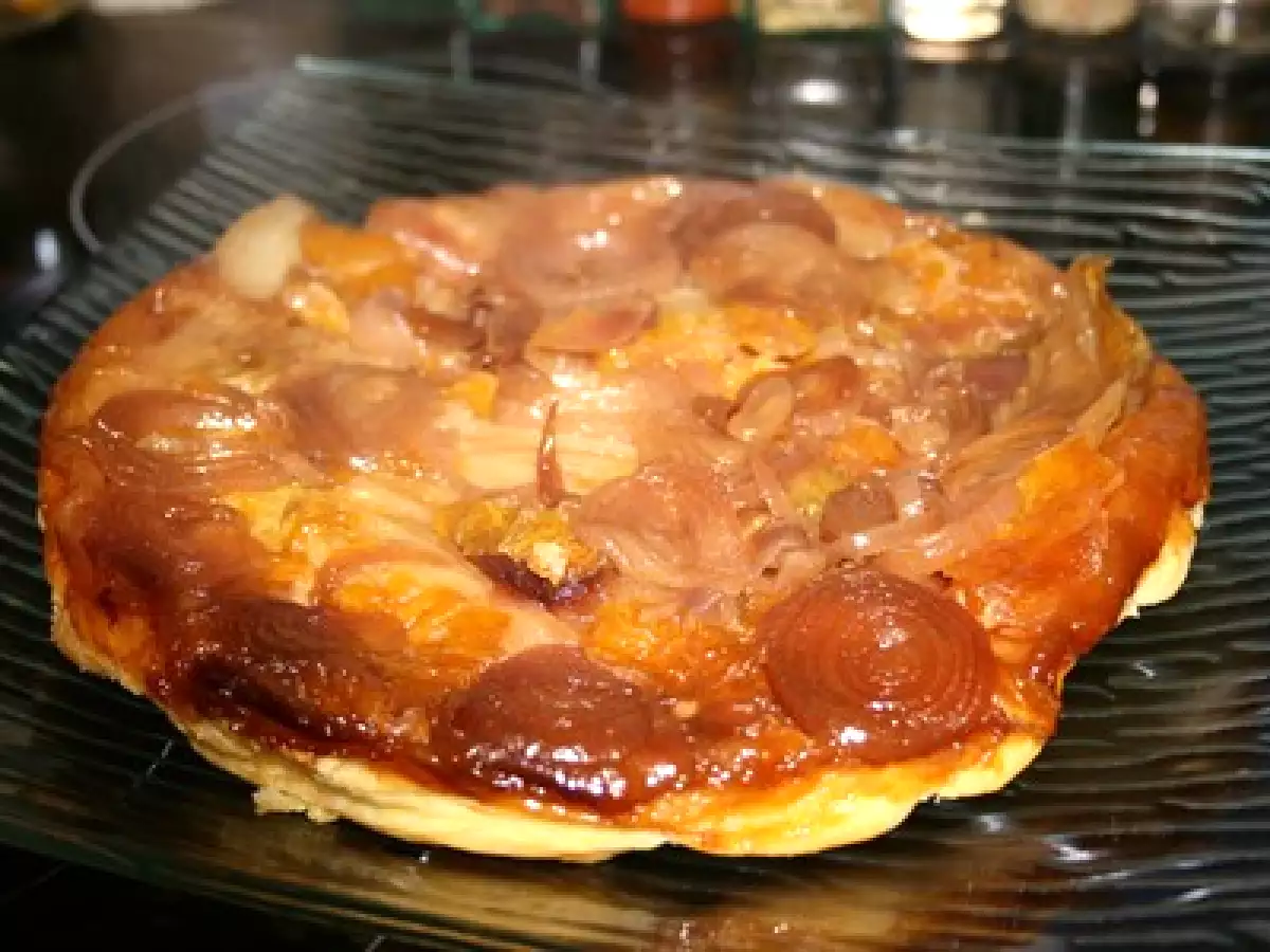 Tatin d'endive aux oignons rouges et à l'orange - photo 2