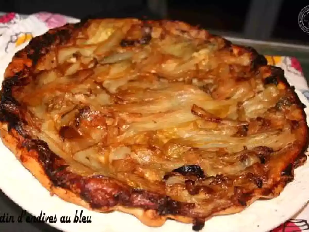 TATIN D'ENDIVES AU BLEU