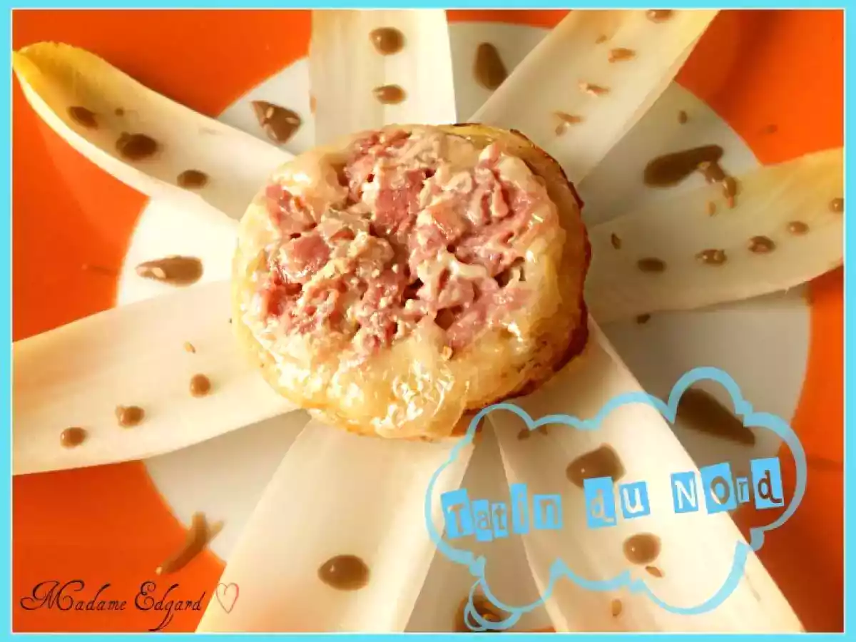 Tatin d'endives au maroilles