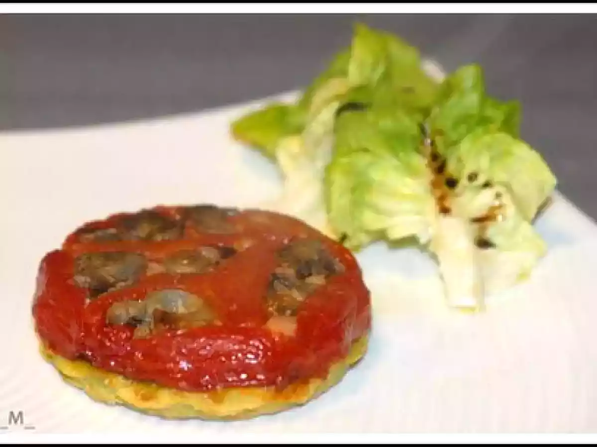 Tatin d'escargots inspiration « grand père »