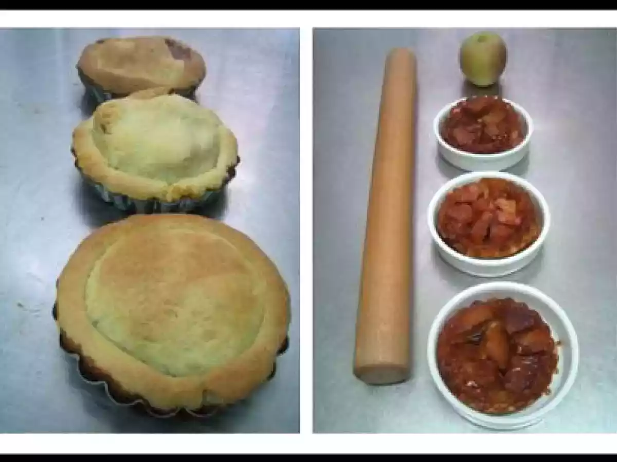 Tatin de banane, caramel et farce au rhum - photo 2