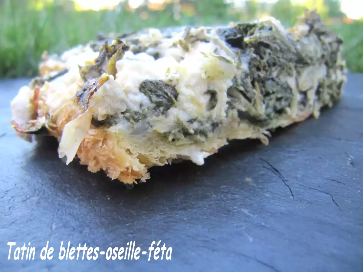TATIN DE BLETTES OSEILLE FETA