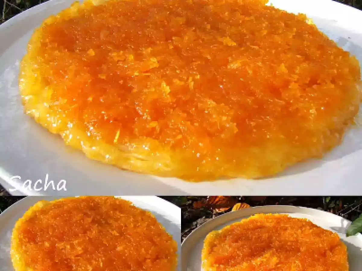 Tatin de butternut confite au sirop de vanille
