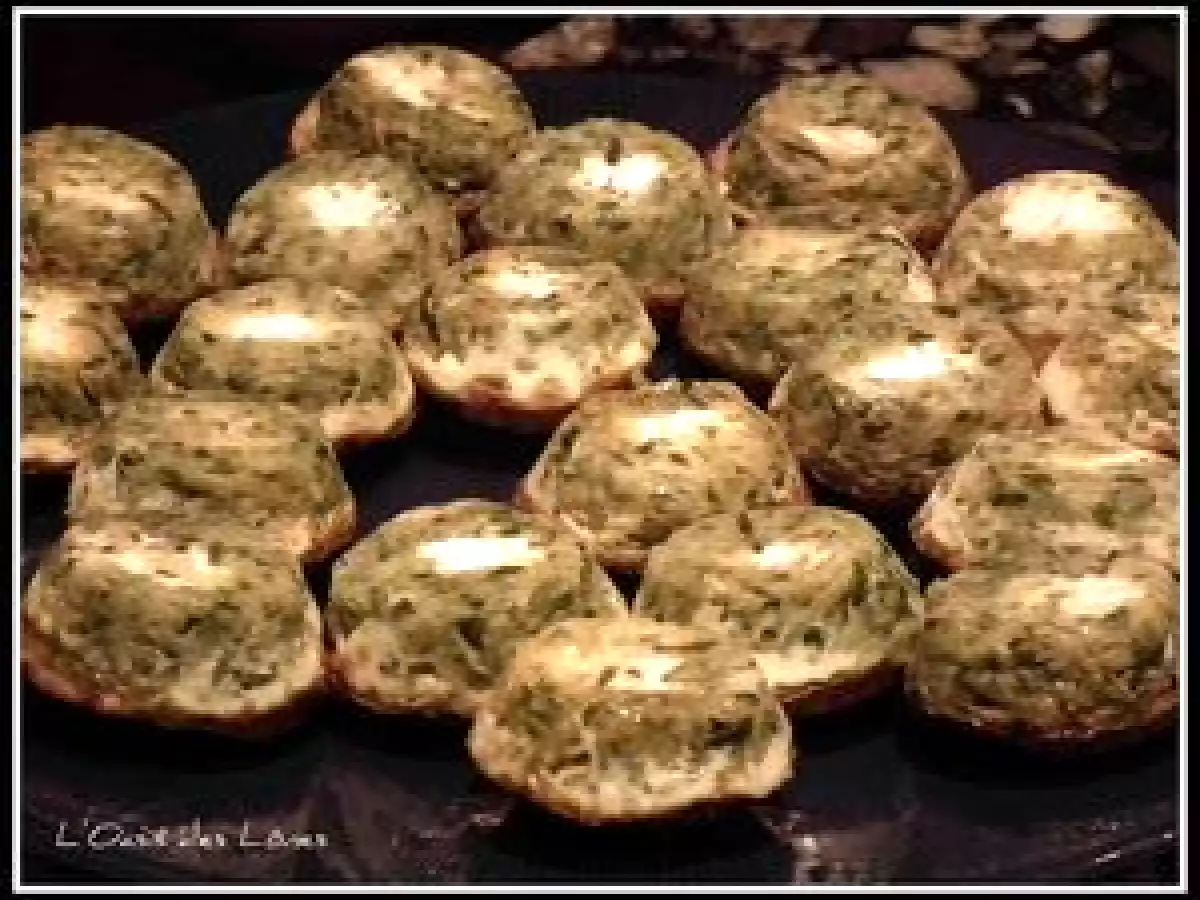 Tatin de courgettes, chèvre et chorizo