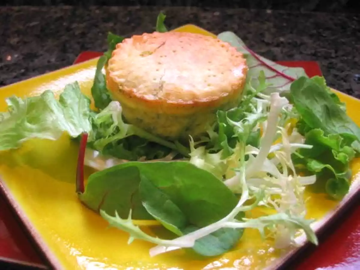 Tatin de courgettes, comté, lardons et piment d'espelette - photo 5