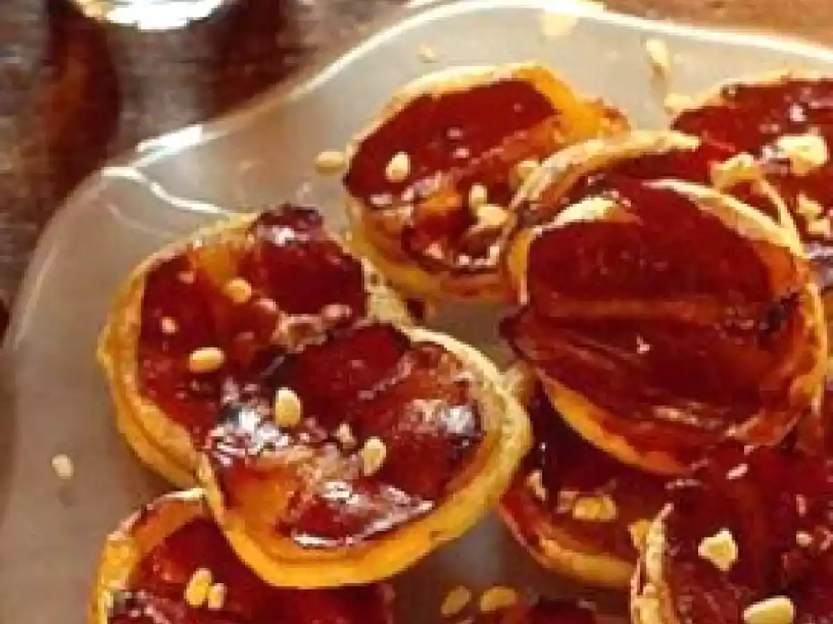 Tatin de pommes au magret de canard