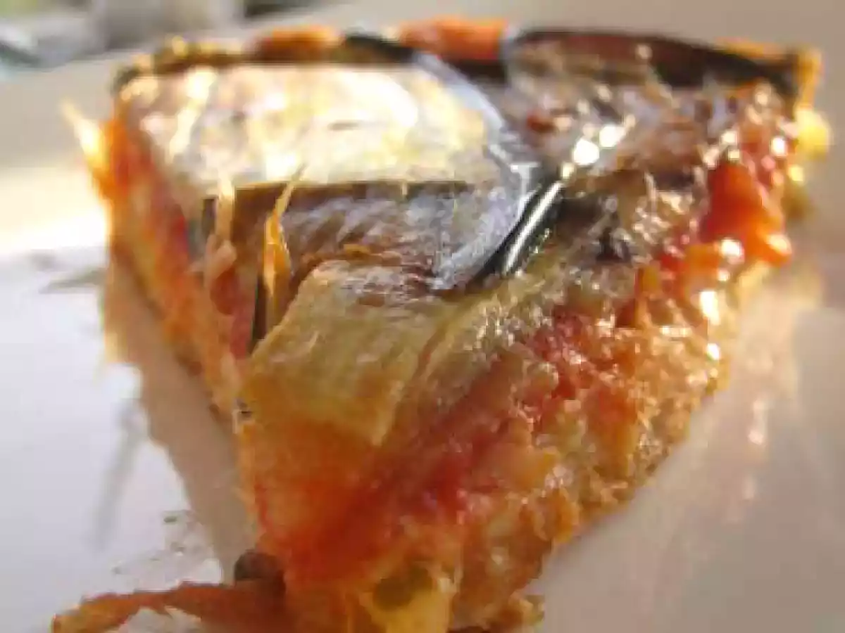 Tatin de saumon aux aubergines et mozzarella - photo 3