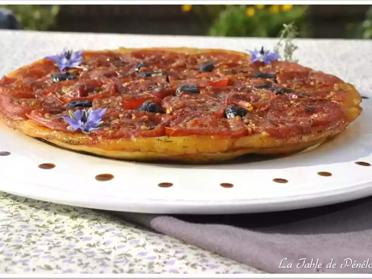 Tatin de Tomate au Vinaigre Balsamique parfumée au Thym - photo 2