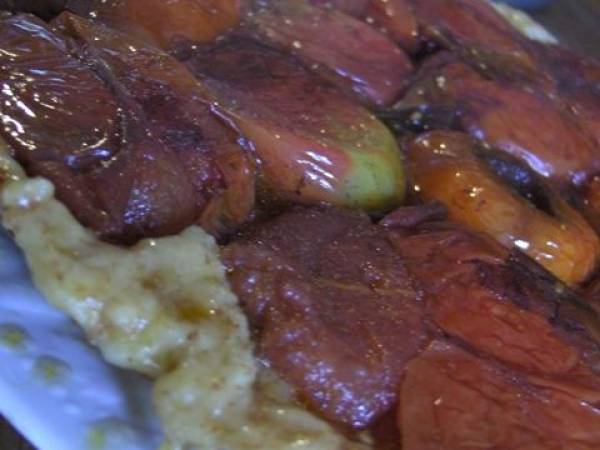 Tatin de tomates au vinaigre balsamique