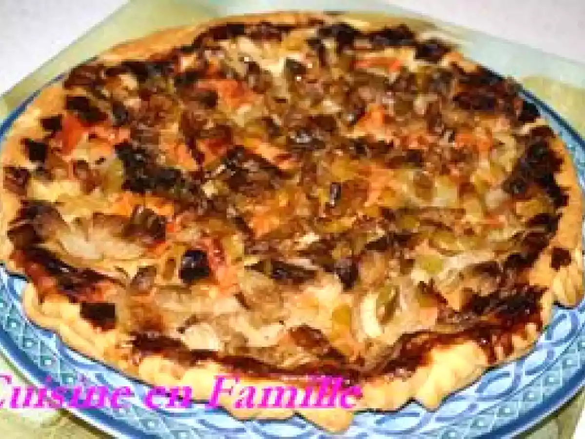 Tatin fenouil et saumon