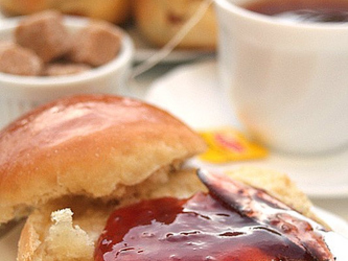 Tea time sally lunn ou bath buns?? Recette Ptitchef