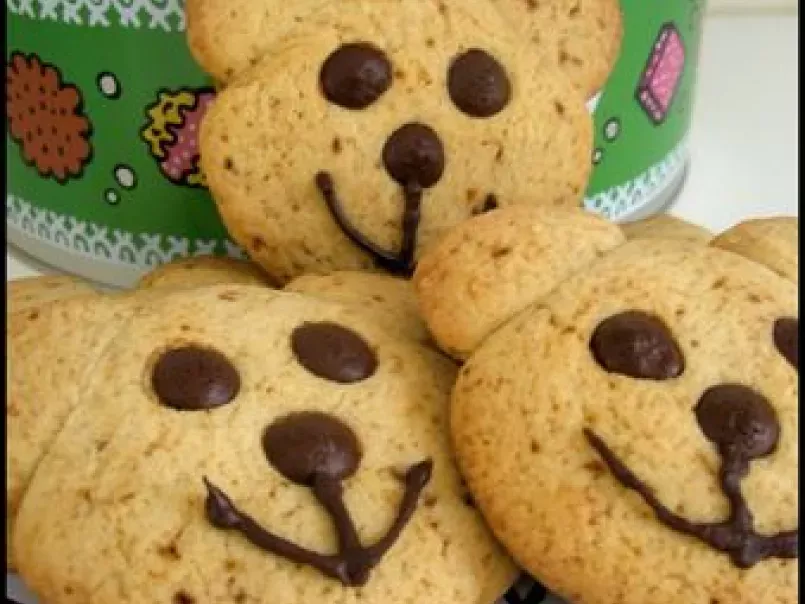 Teddy bear cookies (cookies petits oursons)