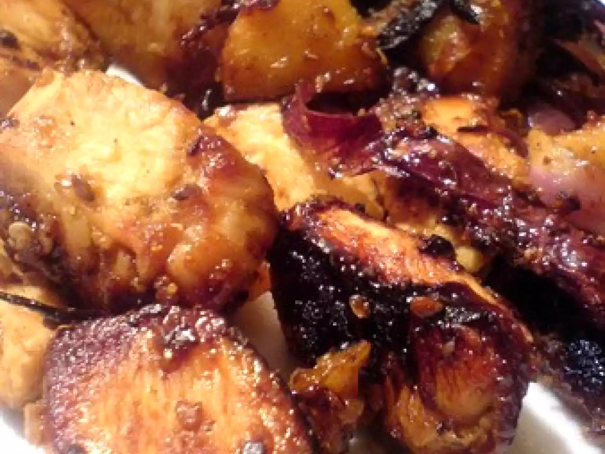 Tendres Bouchées de Poulet Caramélisé...