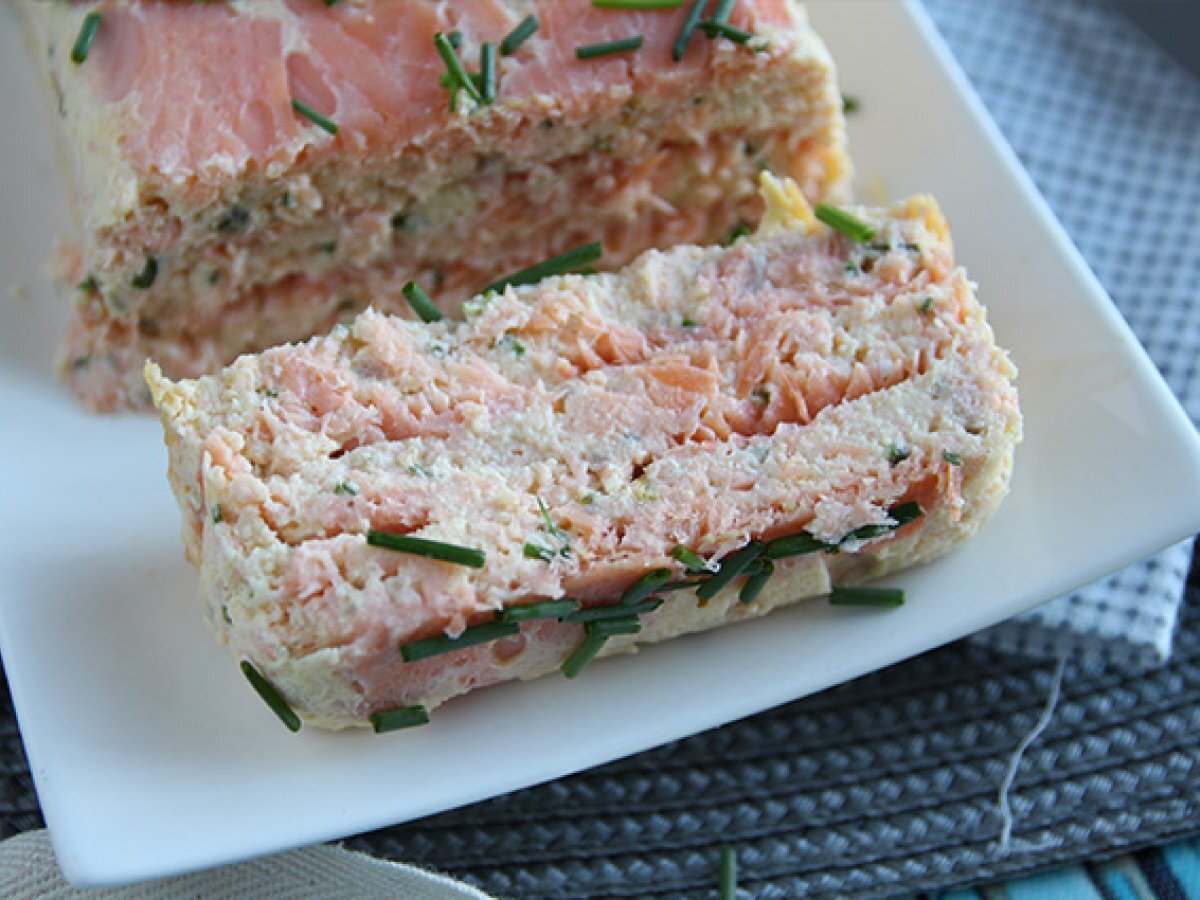 Terrine au saumon frais et saumon fumé Recette Ptitchef