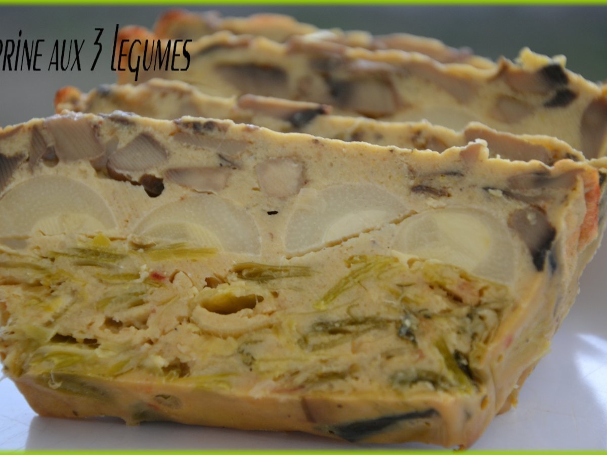 Terrine aux 3 légumes Recette Ptitchef