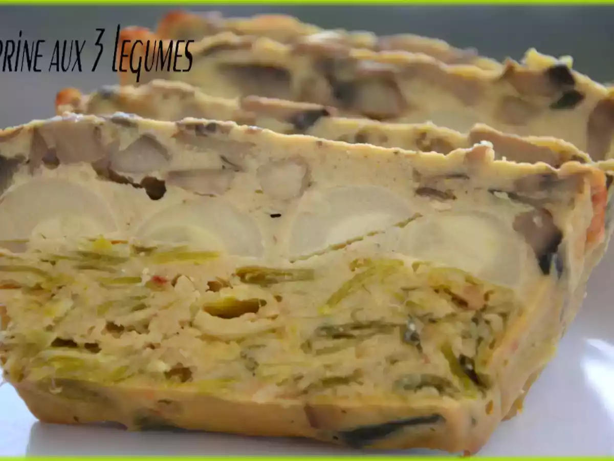 Terrine aux 3 légumes - photo 3