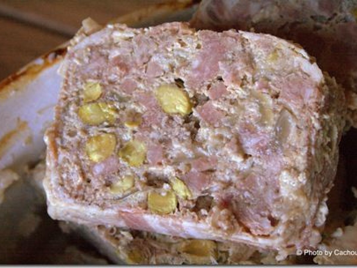 Terrine aux 3 viandes et pistaches Recette Ptitchef