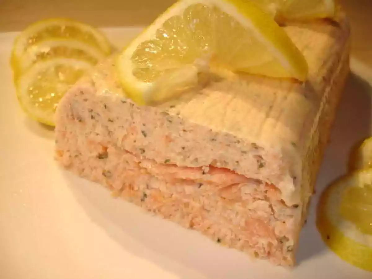 TERRINE AUX DEUX SAUMONS