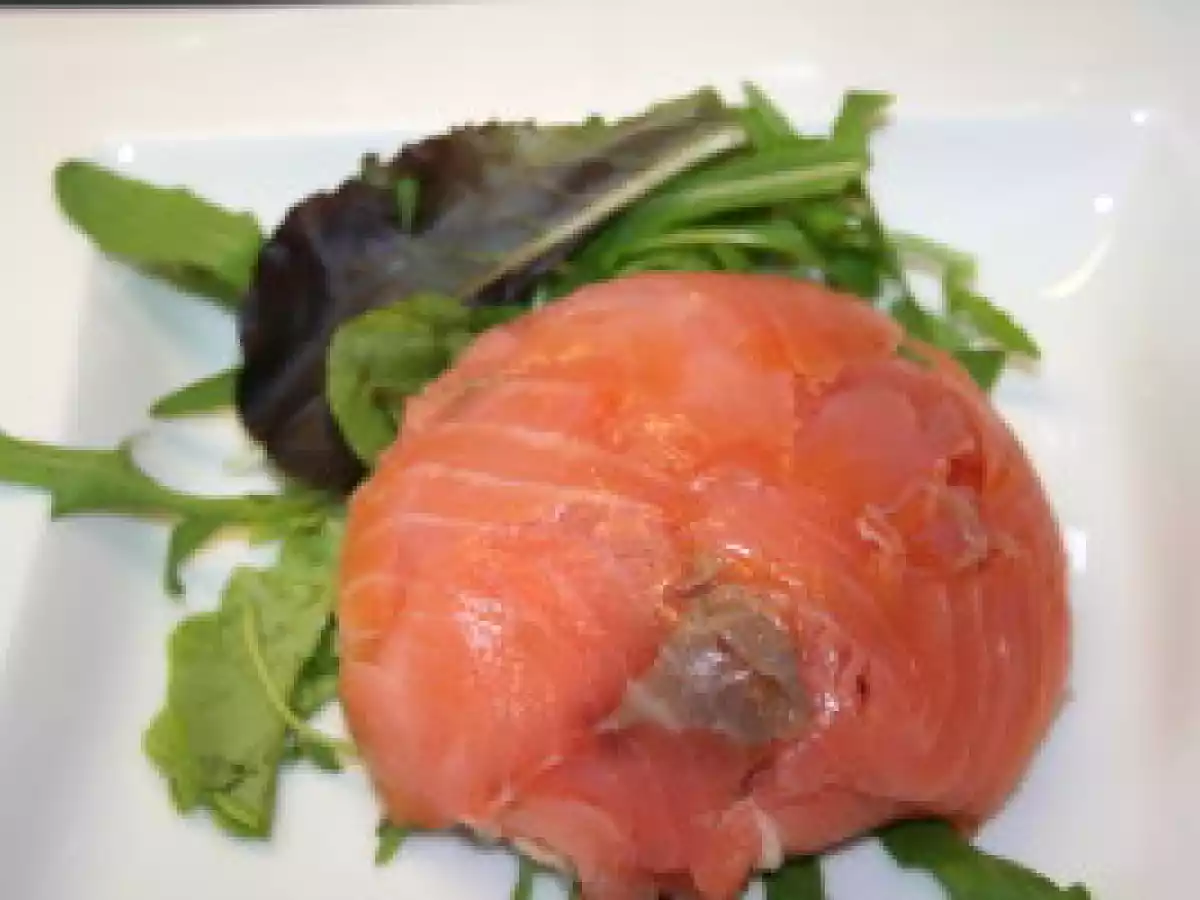 Terrine aux deux saumons