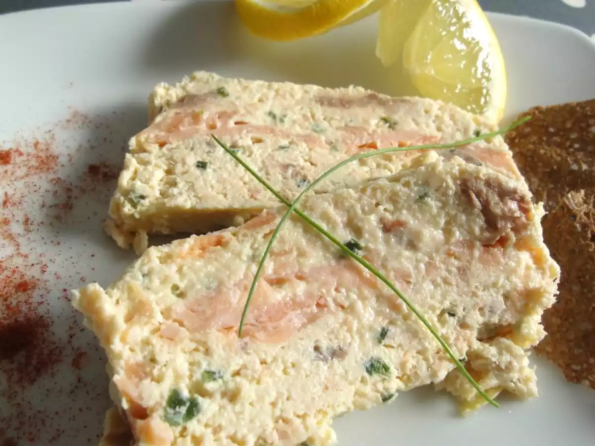 TERRINE AUX DEUX SAUMONS FACILE - photo 2