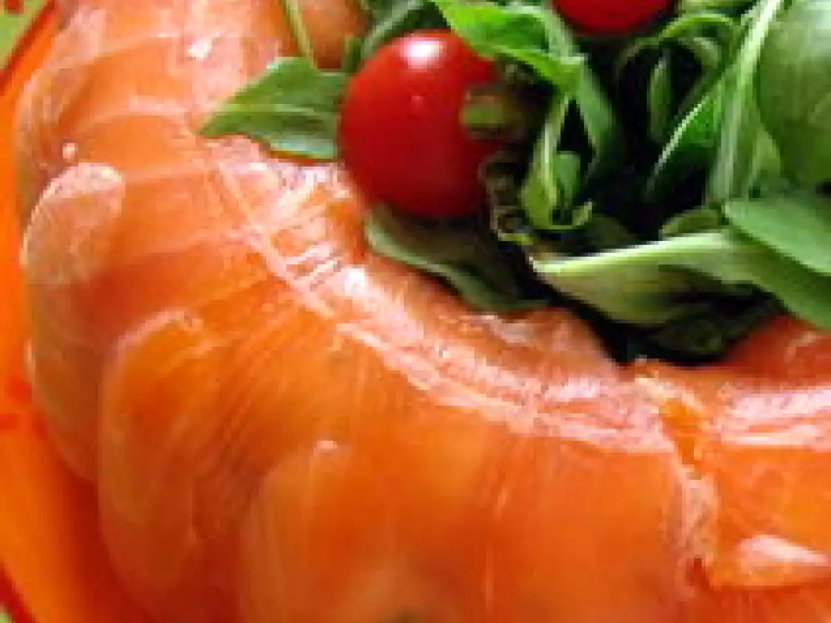 Terrine aux deux saumons...un régal: merci Chantal