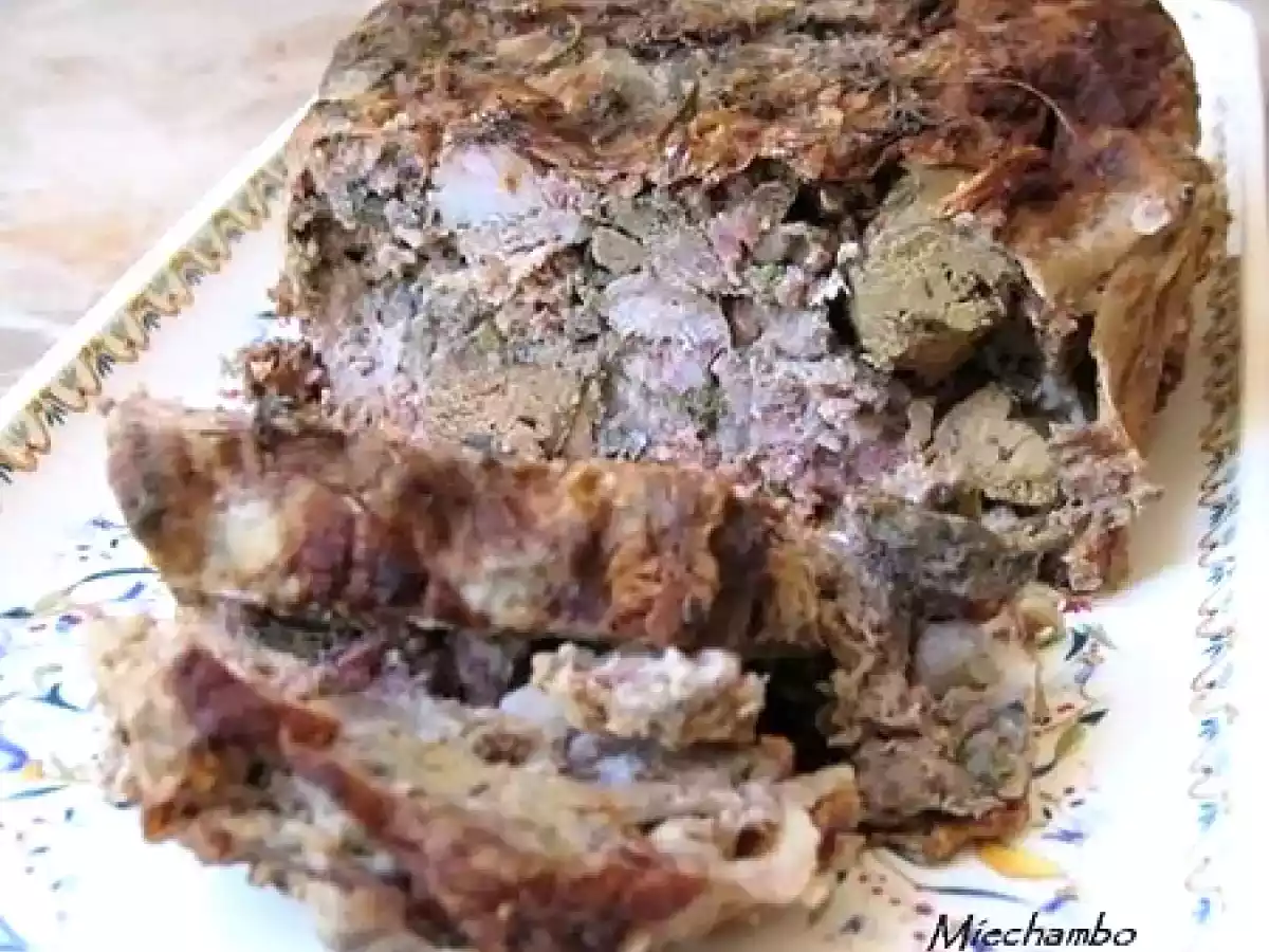TERRINE AUX FOIES DE VOLAILLE