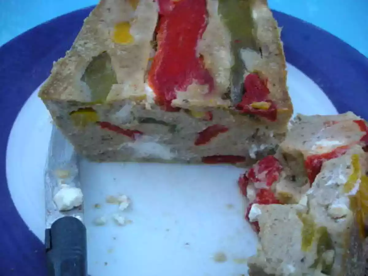 Terrine aux trois poivrons et au chavroux - photo 2