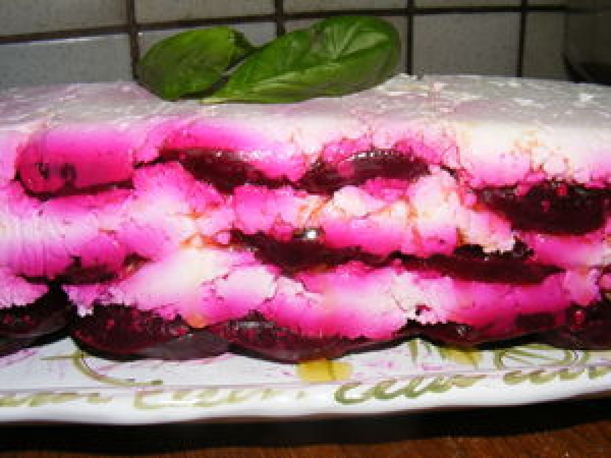 Terrine chèvre betteraves rouges Recette Ptitchef