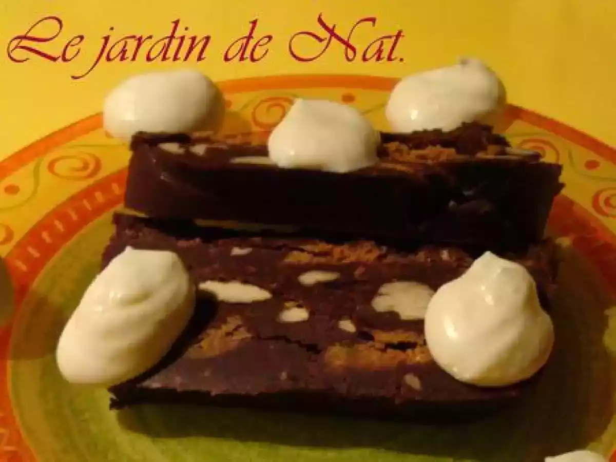 Terrine croustillante au chocolat et spéculos