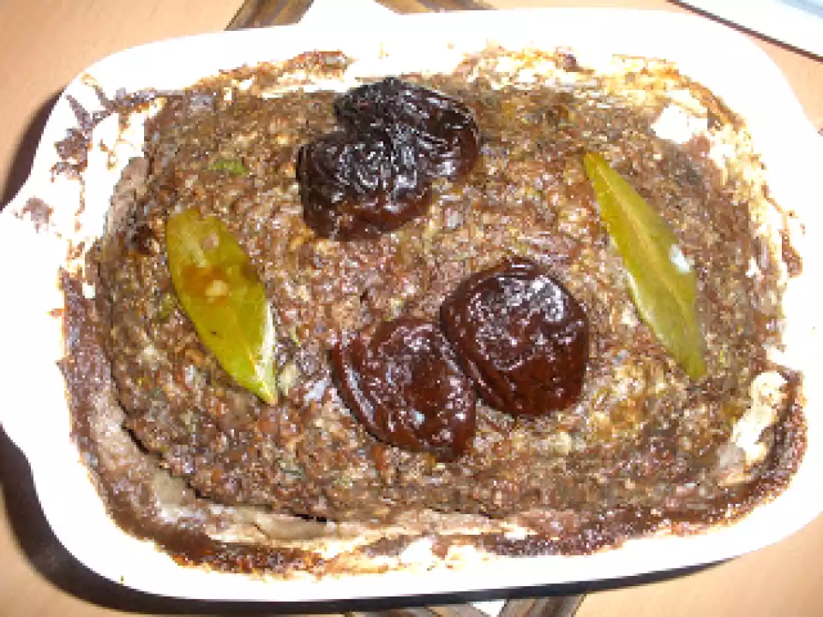 Terrine de campagne aux pruneaux d'Agen