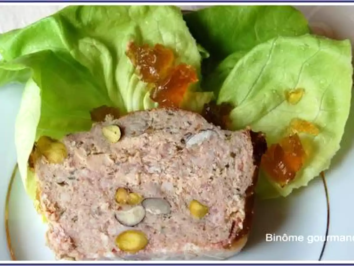 Terrine de campagne facile aux pistaches et aux noisettes - photo 4