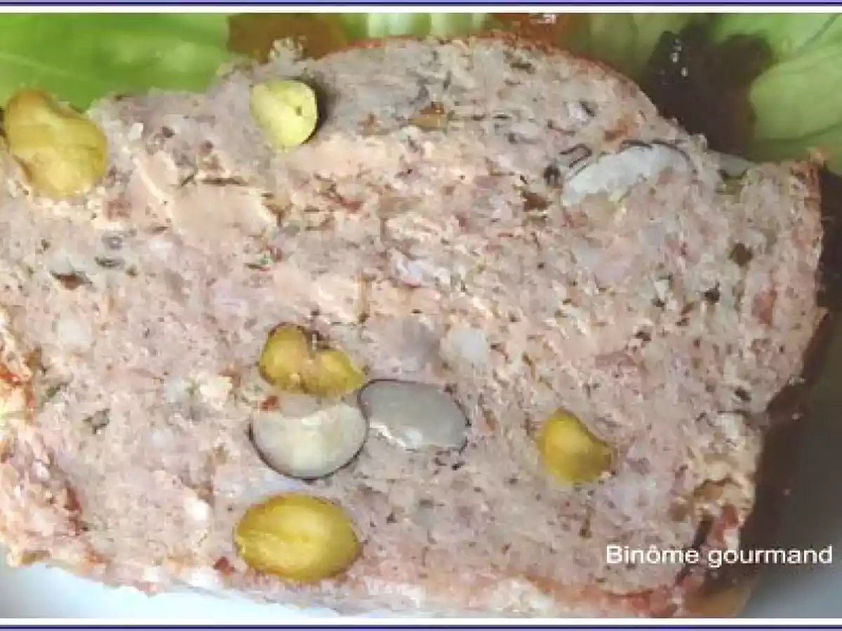 Terrine de campagne facile aux pistaches et aux noisettes - photo 5