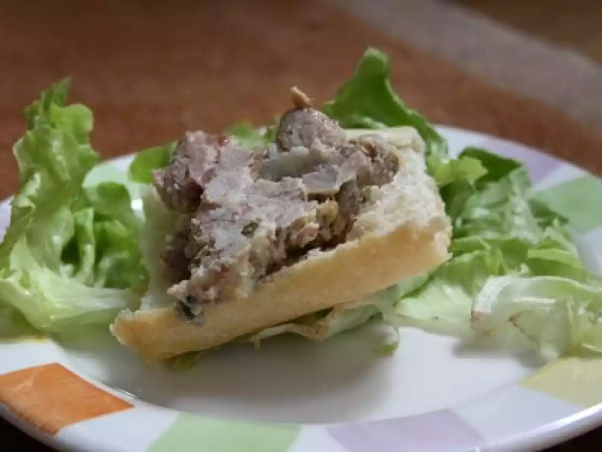 Terrine de canard au poivre vert