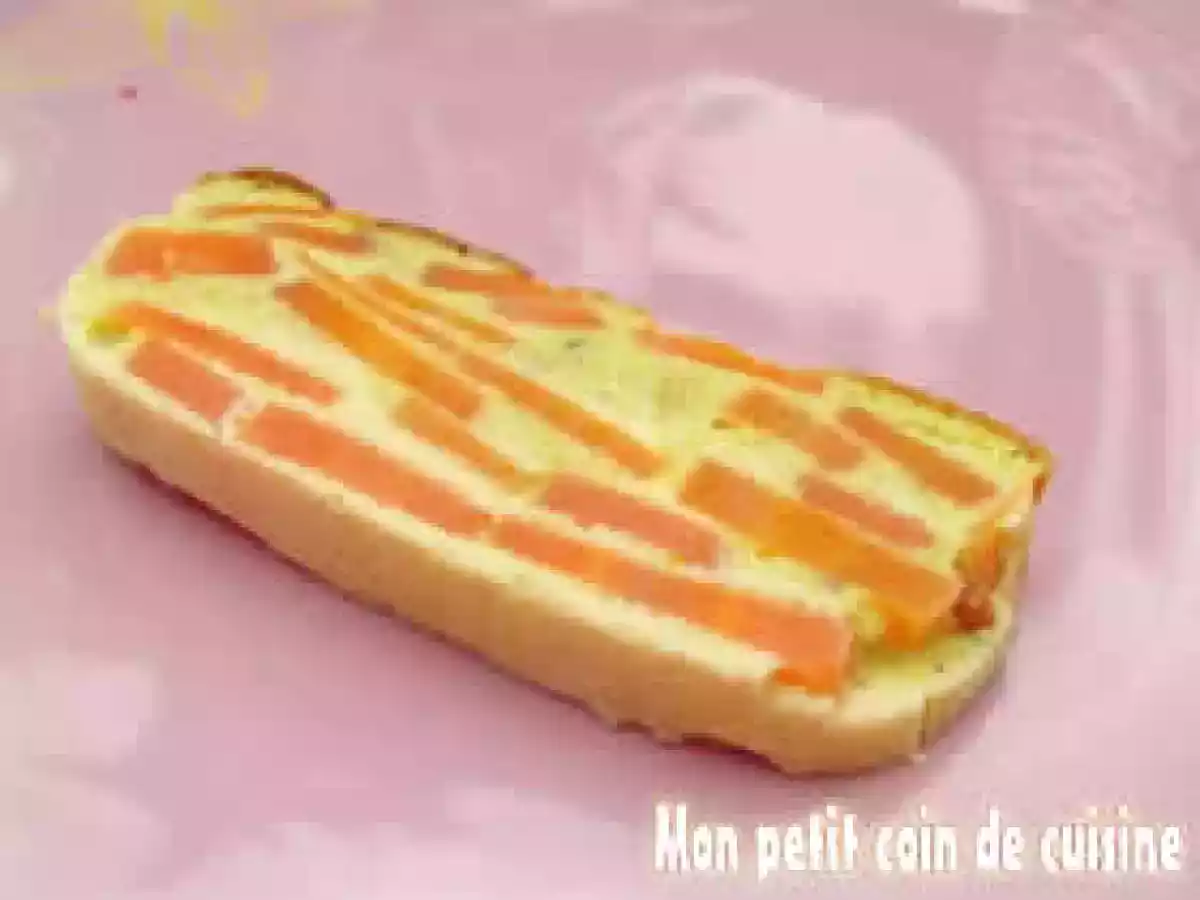 Terrine de carottes aux épices (sans lait de vache)