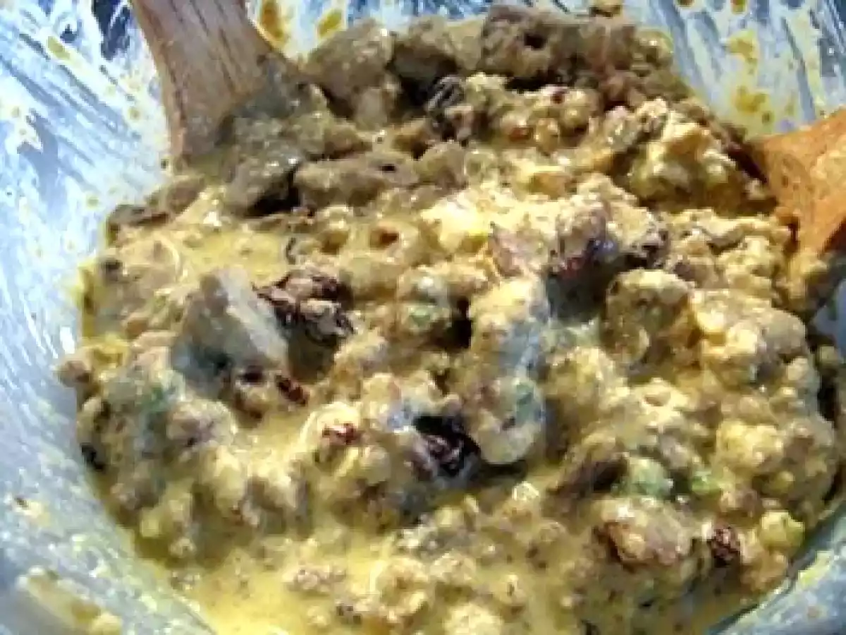 Terrine de champignons et de châtaignes aux fruits secs. - photo 4