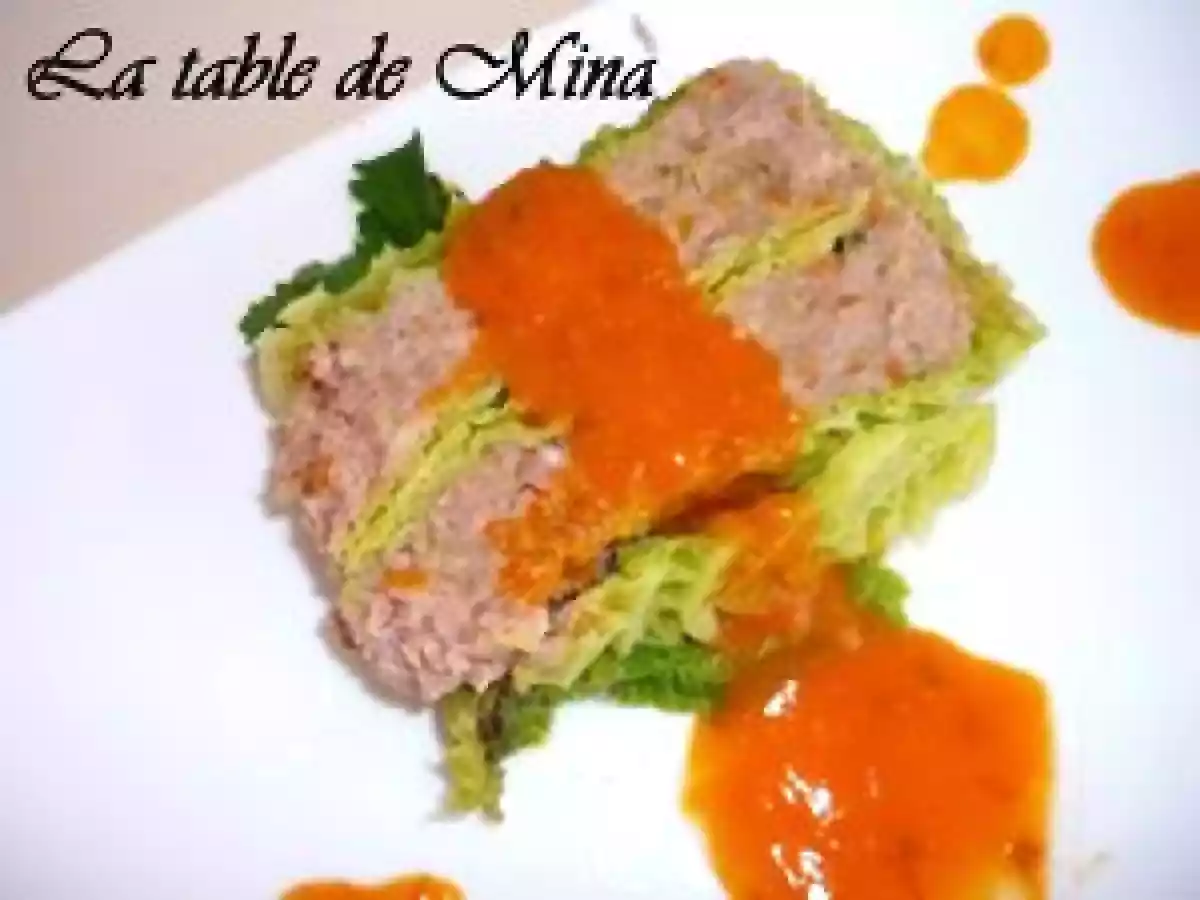 Terrine de chou farci