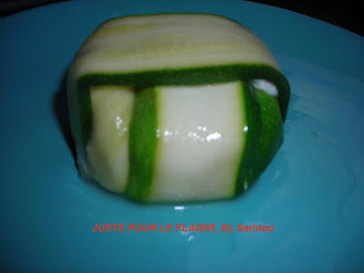 Terrine de courgette au chèvre menthe et basilic Recette Ptitchef