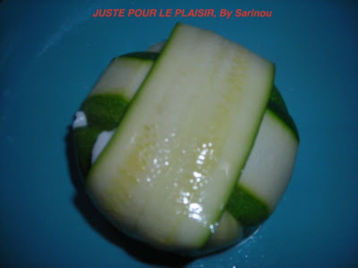 Terrine de courgette au chèvre menthe et basilic Recette Ptitchef